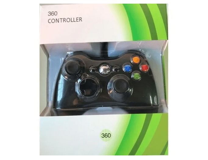 Controle Xbox 360 Com Fio Preto NOVO - Pc e Games !!!!!!!!!!! Pensou em  videogames e informática lembrou PceGames