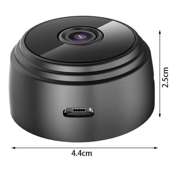 Micro Câmera Segurança Portátil Magnética